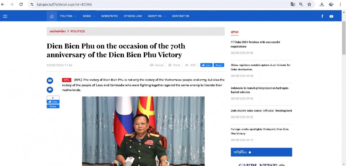 Chiến thắng Điện Biên Phủ dưới góc nhìn của truyền thông và giới học giả quốc tế