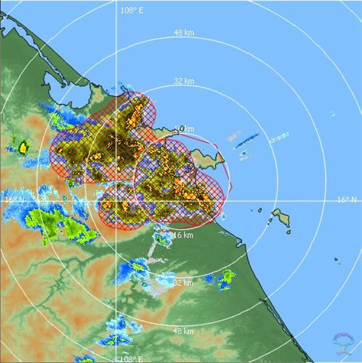 Nghiên cứu ứng dụng các sản phẩm của radar thời tiết vào công tác dự báo, cảnh báo mưa dông khu vực sân bay Đà Nẵng